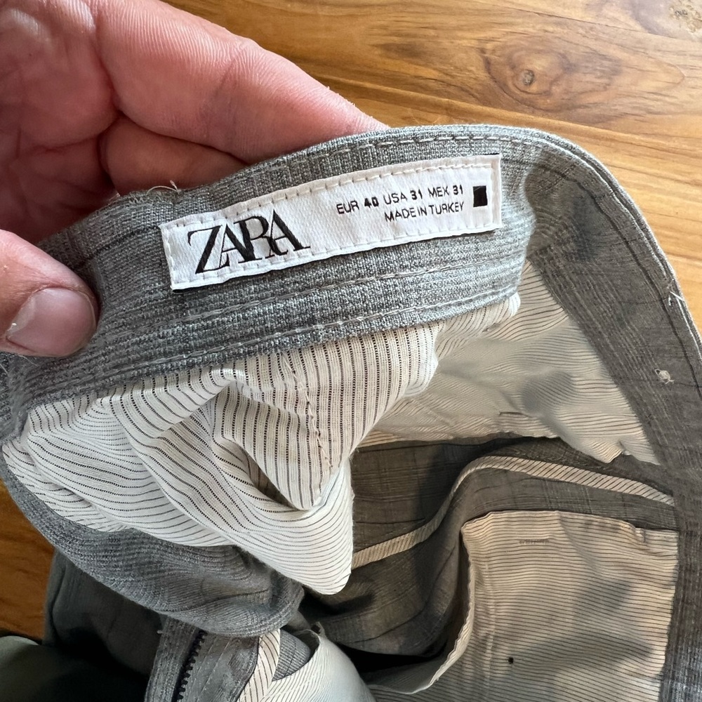 Grey Zara Dress Pants